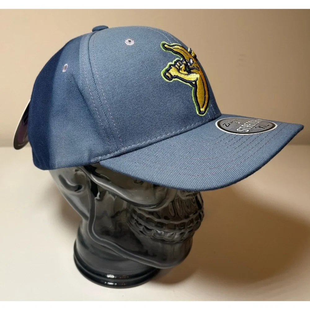 Savannah Bananas Zephyr Flex Fit Hat | Blue Fade | NWT | XL